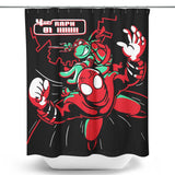 Arcade Raph - Shower Curtain