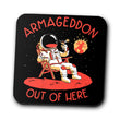 Armageddon Out of Here - Coasters
