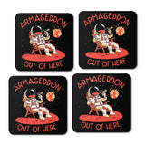 Armageddon Out of Here - Coasters