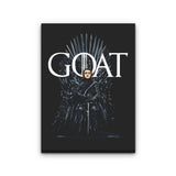 Arya the GOAT - Canvas Print