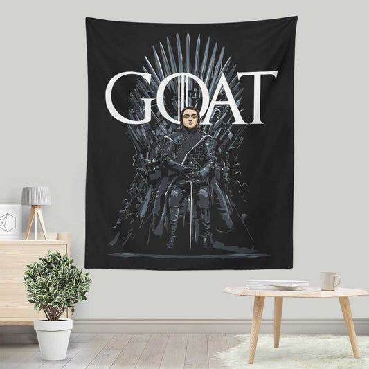 Arya the GOAT - Wall Tapestry