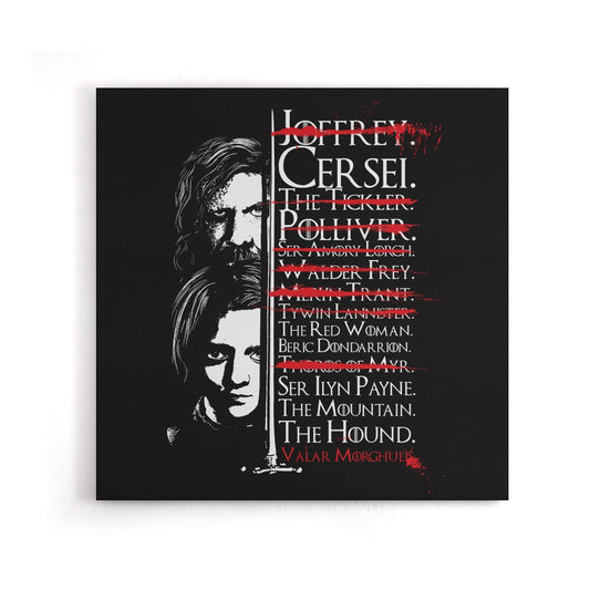 Arya's Prayer - Canvas Print