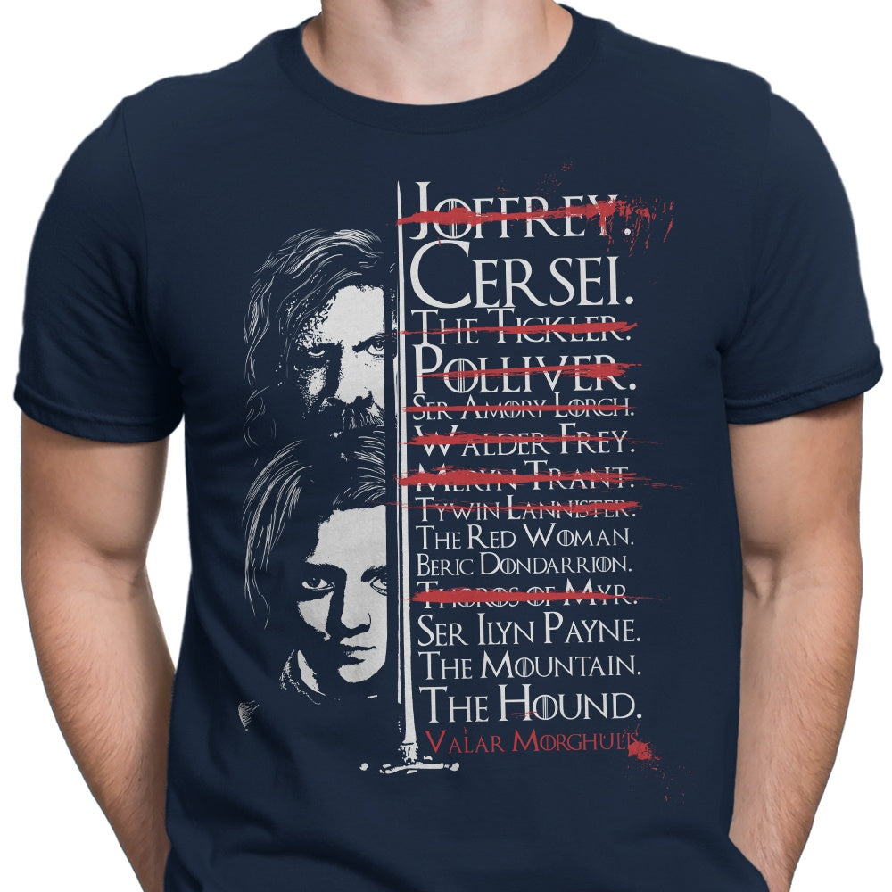 Arya's Prayer - Men's Apparel