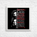 Arya's Prayer - Posters & Prints
