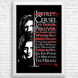 Arya's Prayer - Posters & Prints
