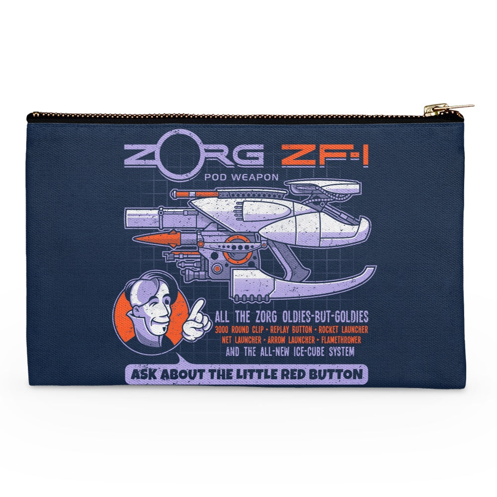 Ask About the Little Red Button - Accessory Pouch