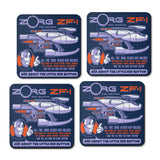 Ask About the Little Red Button - Coasters