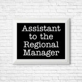 Assistant to the Regional Manager - Posters & Prints