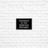 Assistant to the Regional Manager - Posters & Prints