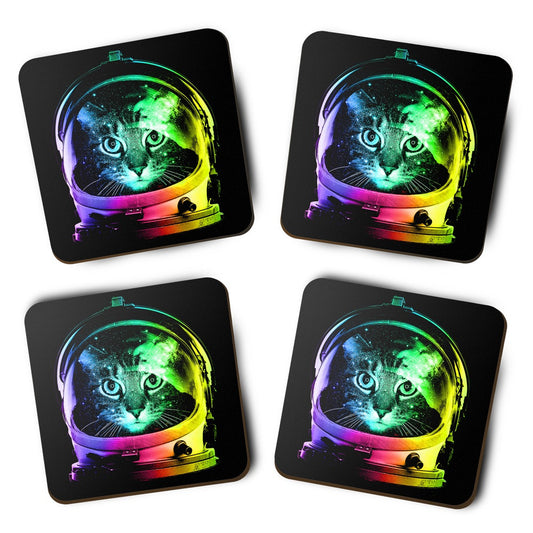 Astronaut Cat - Coasters