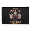 At Peace With My Demons - Accessory Pouch
