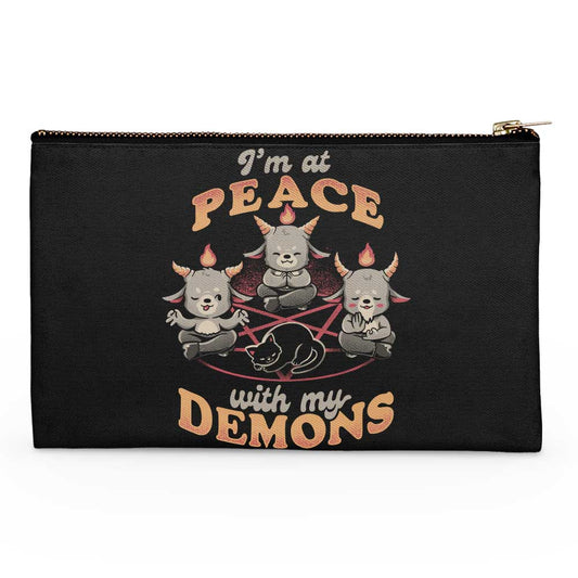 At Peace With My Demons - Accessory Pouch