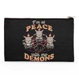 At Peace With My Demons - Accessory Pouch