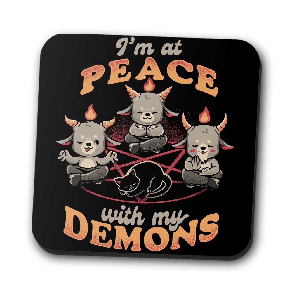 At Peace With My Demons - Coasters