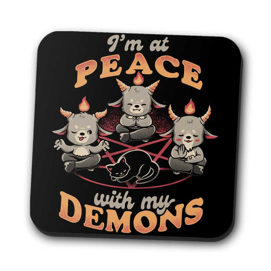 At Peace With My Demons - Coasters