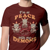 At Peace With My Demons - Men's Apparel