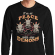 At Peace With My Demons - Long Sleeve T-Shirt