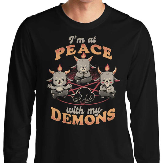 At Peace With My Demons - Long Sleeve T-Shirt