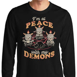 At Peace With My Demons - Long Sleeve T-Shirt