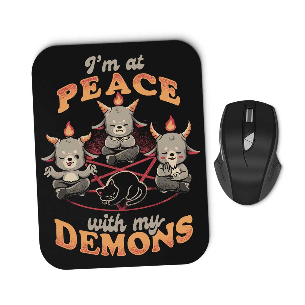 At Peace With My Demons - Mousepad