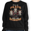 At Peace With My Demons - Sweatshirt