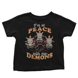 At Peace With My Demons - Youth Apparel