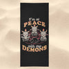 At Peace With My Demons - Towel