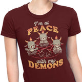 At Peace With My Demons - Women's Apparel