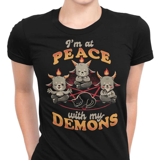 At Peace With My Demons - Women's Apparel