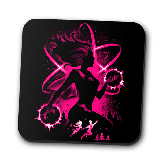 Atom Girl - Coasters