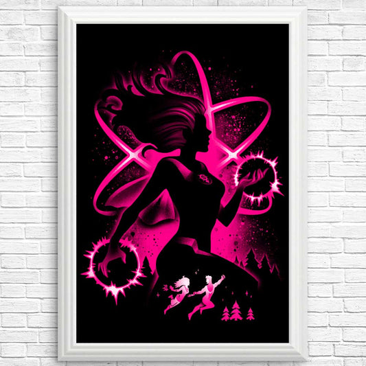 Atom Girl - Posters & Prints