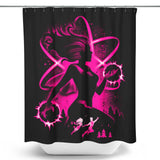 Atom Girl - Shower Curtain