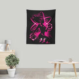 Atom Girl - Wall Tapestry