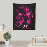 Atom Girl - Wall Tapestry