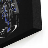 Attack of Aqua - Canvas Print