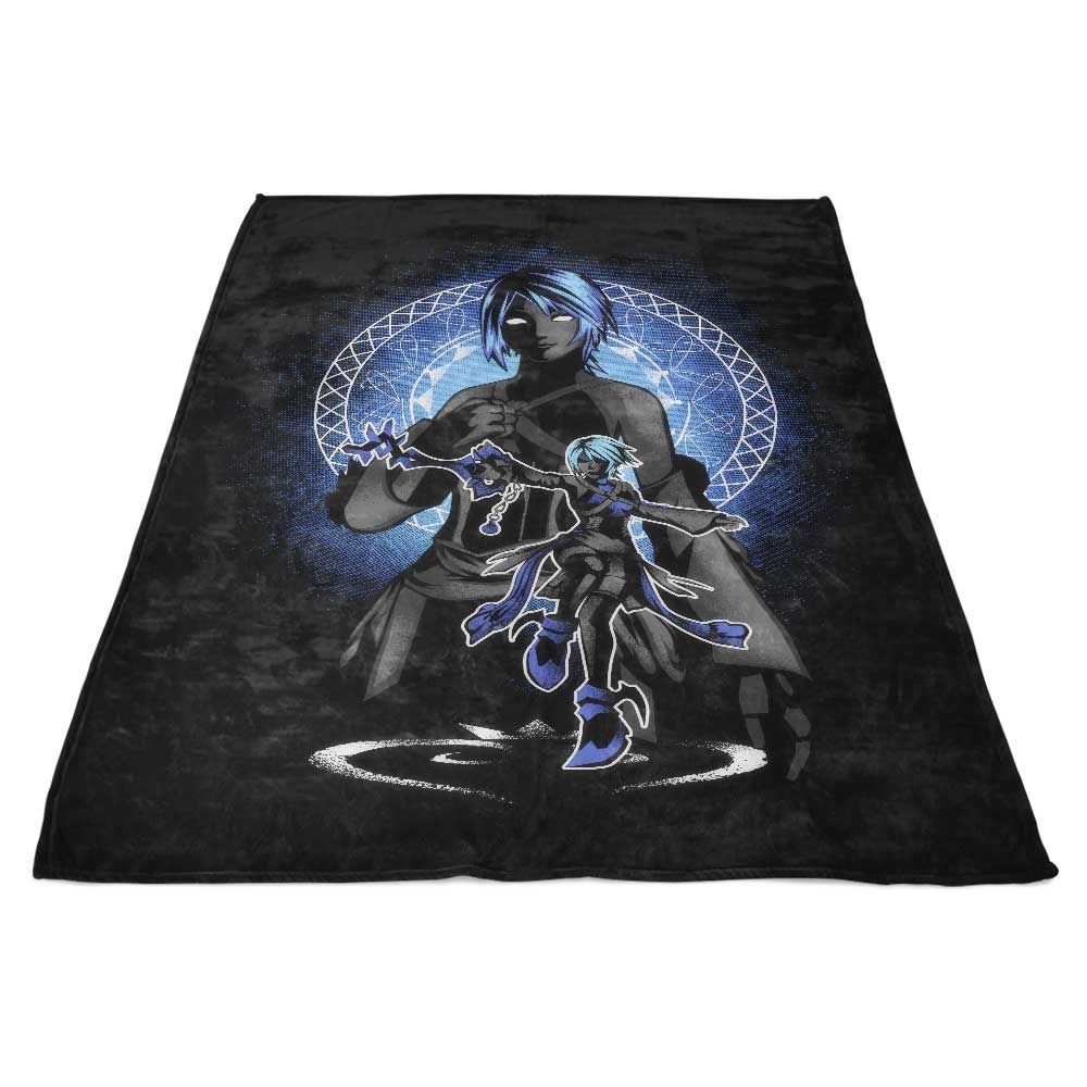 Attack of Aqua - Fleece Blanket