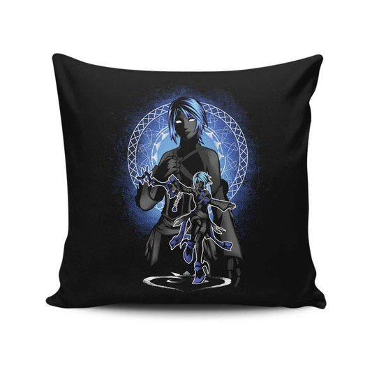 Attack of Aqua - Throw Pillow