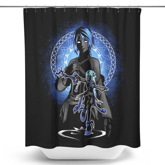 Attack of Aqua - Shower Curtain