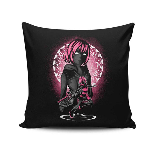 Attack of Kairi - Throw Pillow