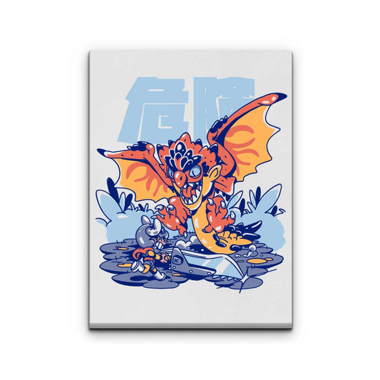 Attack of Rage - Canvas Print