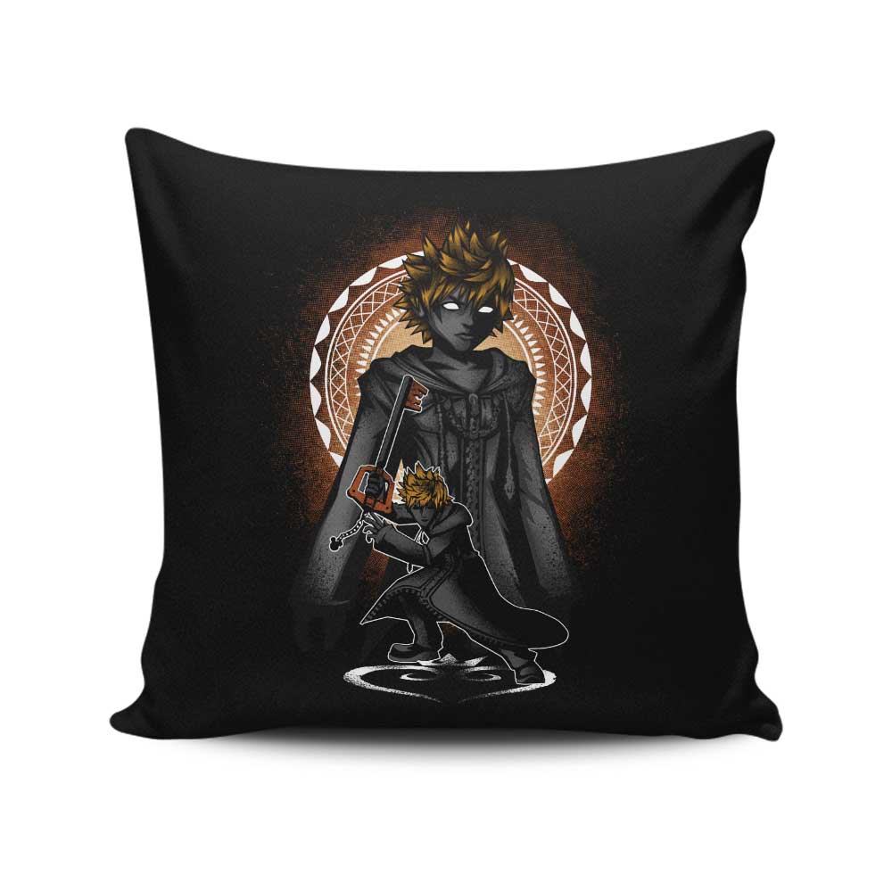 Attack of Roxas - Throw Pillow