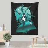 Attack of Squall - Wall Tapestry