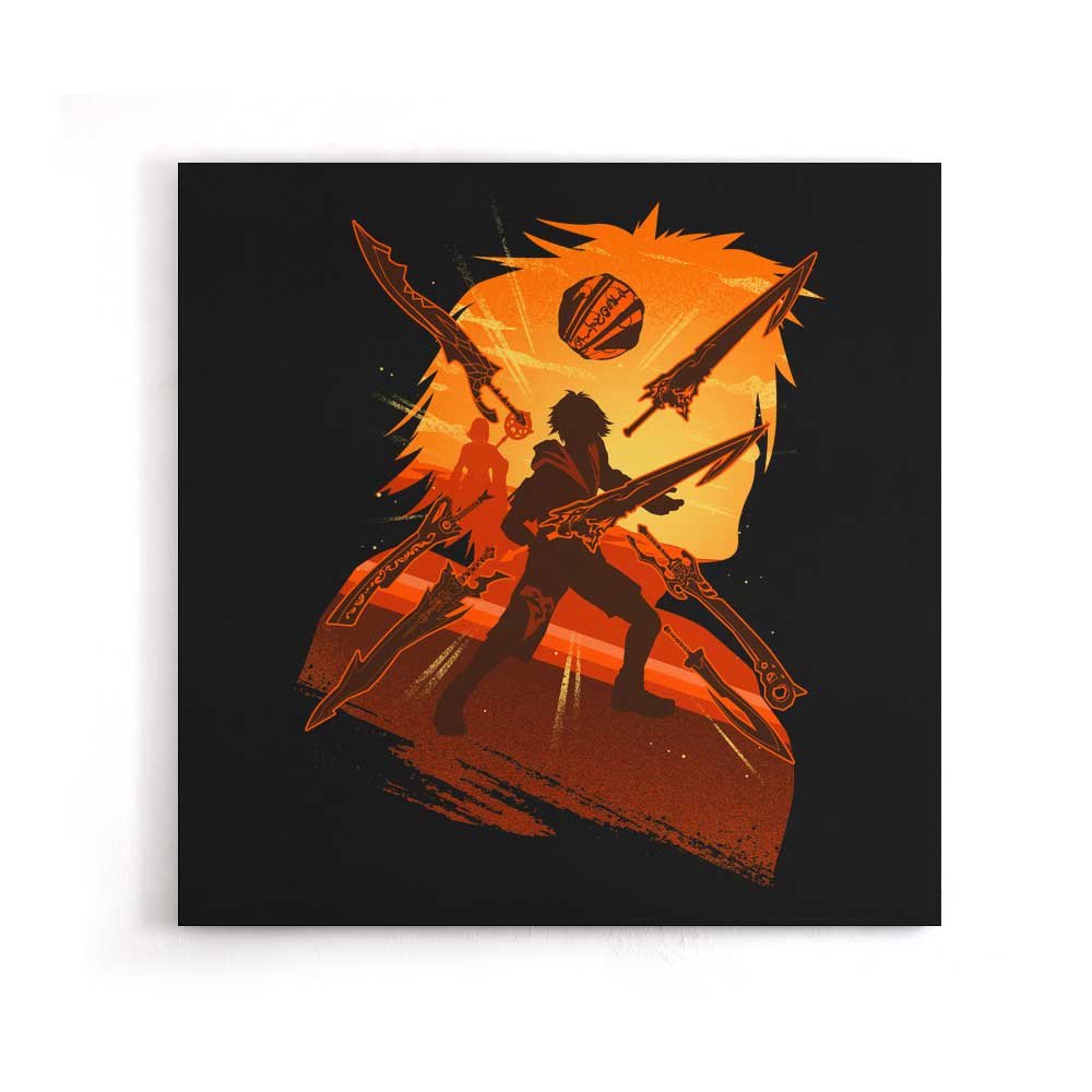 Attack of Tidus - Canvas Print