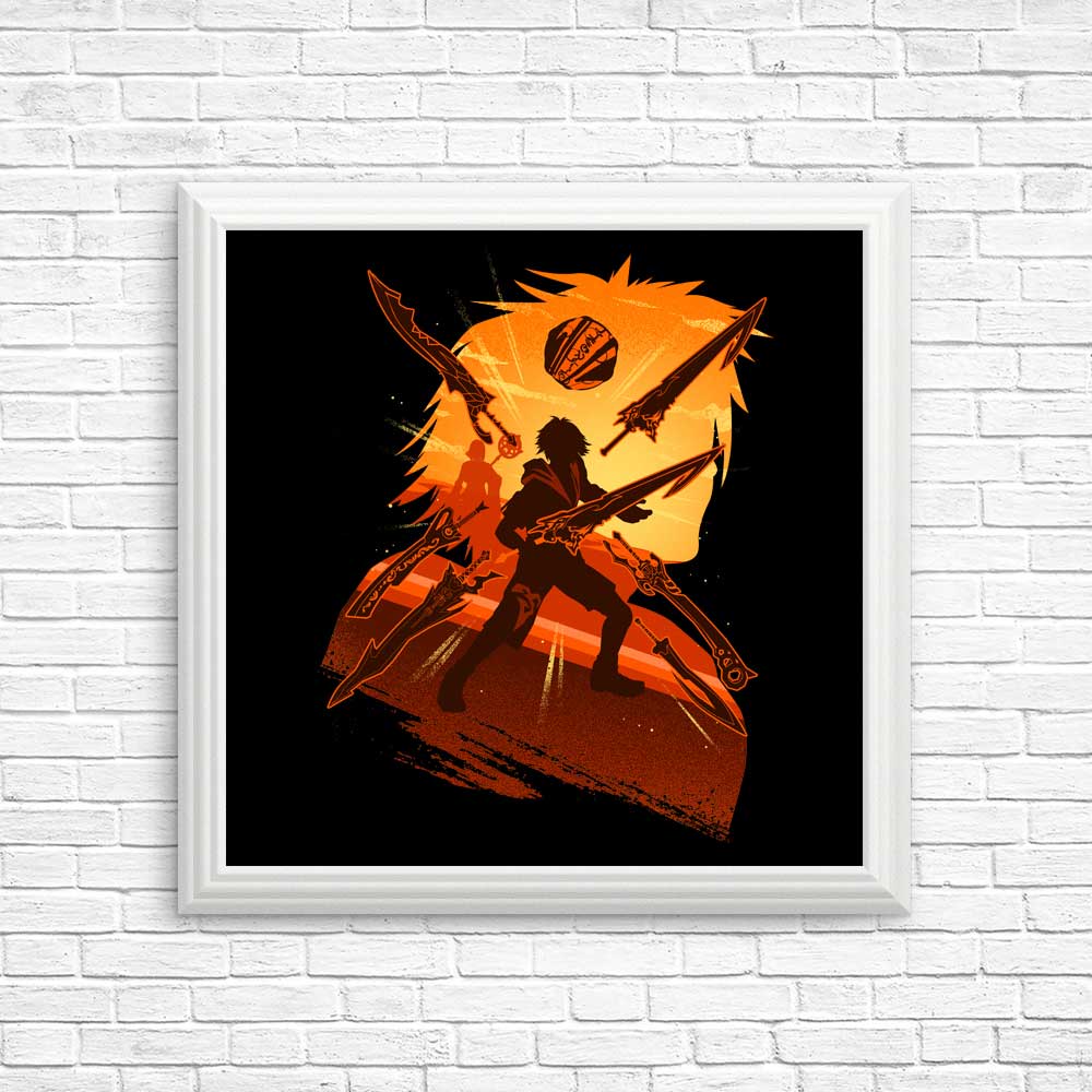 Attack of Tidus - Posters & Prints