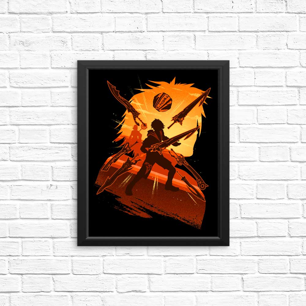 Attack of Tidus - Posters & Prints