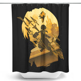 Attack of Zidane - Shower Curtain