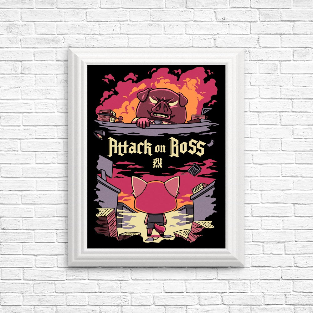 Attack on Boss - Posters & Prints