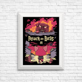 Attack on Boss - Posters & Prints