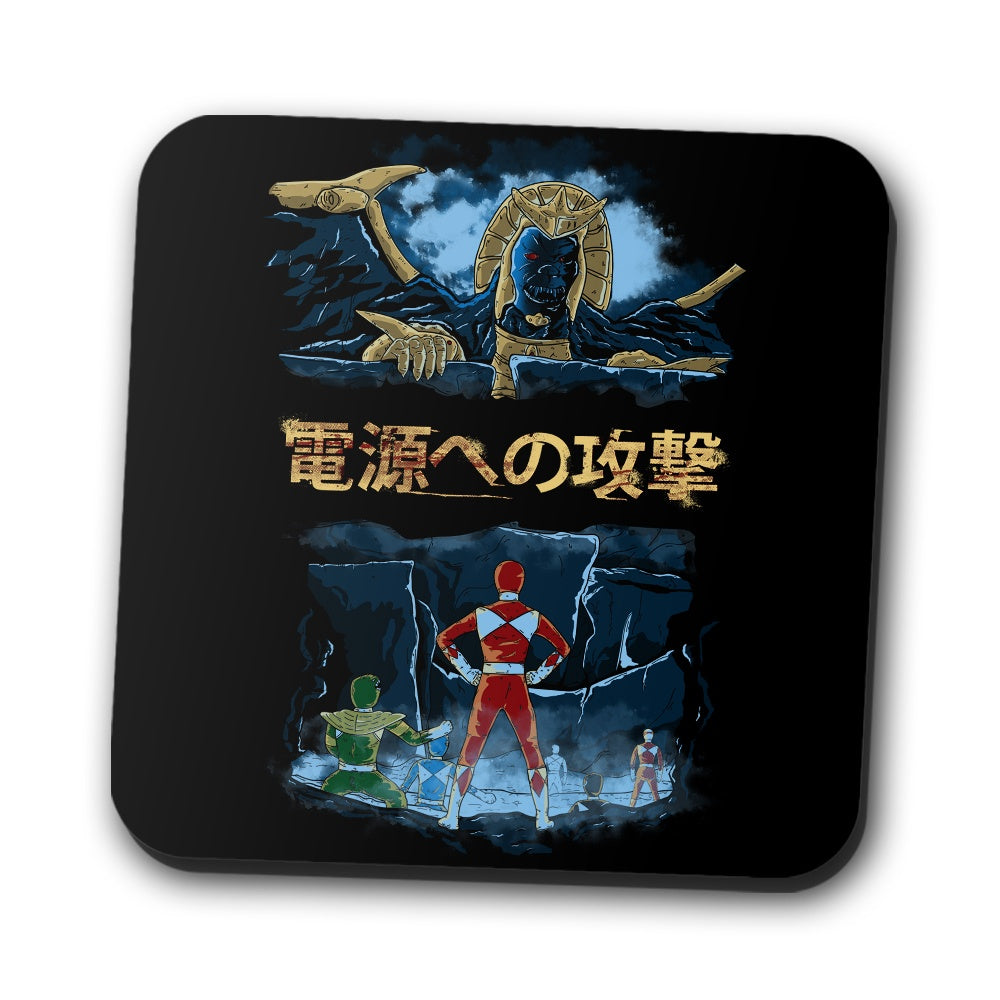 Attack on Goldar - Coasters
