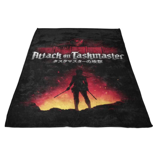 Attack on Taskmaster - Fleece Blanket